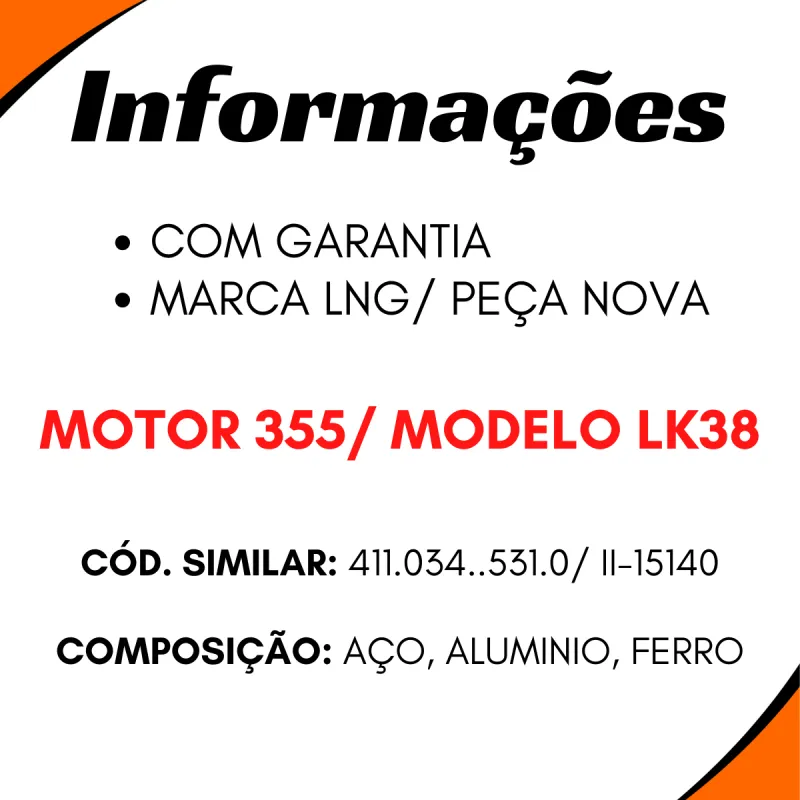Compressor Ar Mbb Om355/ 1519/ 1520/ 1524/ 1525/ 1924/ 1929/ 1932/