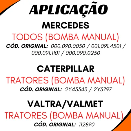 Bomba Alimentadora Ford A43343 Vw 2s0 261 437 Mbb000.090.0050