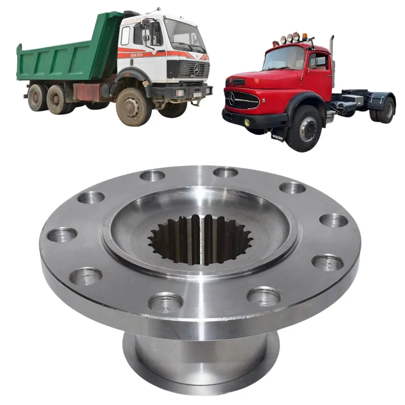 Flange Cardan (De Orelha) Mbb 2217/ 2219/ 2220 8 Furos Disco 150 Mm