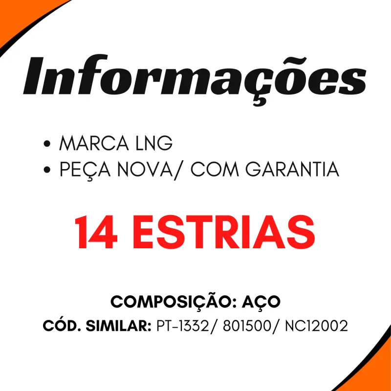 Ponteira Cardan (C/Rosca) Mbb 1113 A 2213/ Of1313/ Of1315