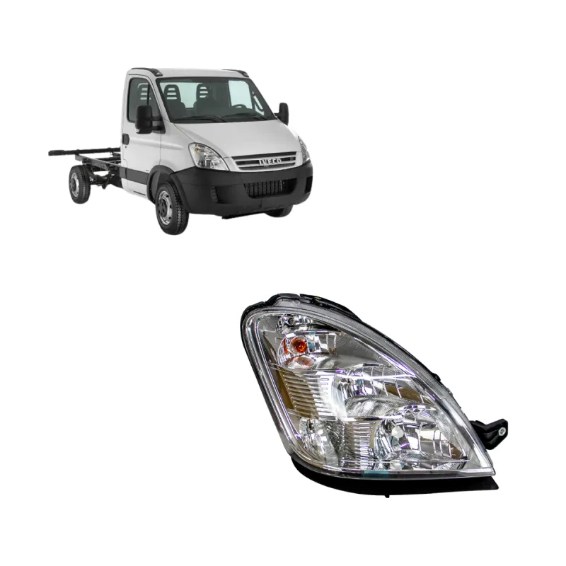 Farol Principal Dir. Iveco Nova Daily 35c14/ 35s14/ 40c14/ 40s16/