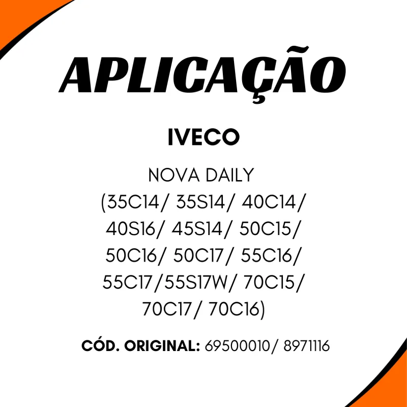 Farol Principal Dir. Iveco Nova Daily 35c14/ 35s14/ 40c14/ 40s16/
