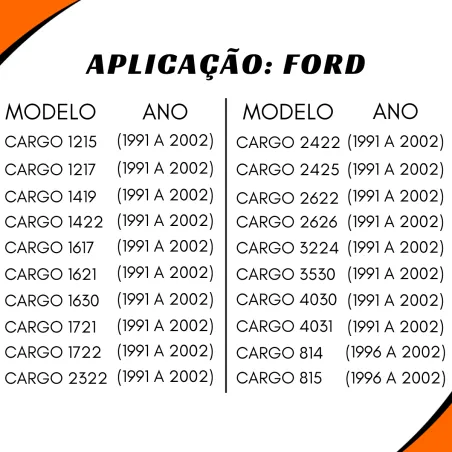 Válvula Pedal Ford Cargo/ Caterpillar 4d2287 (Sistema Bendix)