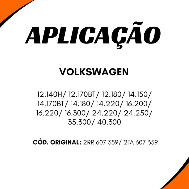 Válvula Proteção Vw 12.140h, 14.150, 14.220, 16.220, 24.220,