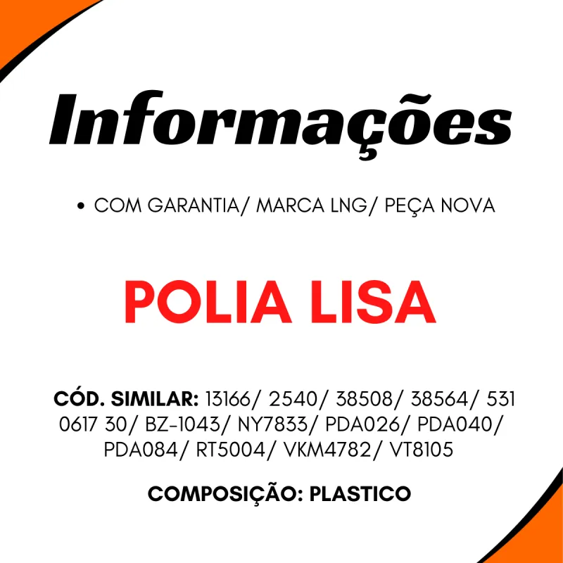 Tensor Correia Alternador Série 4 P94 P114 P124..