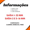 Válvula Descarga Rápida Volvo 8123281 Scania 1676783 Vw 2t0607359a