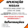 Bomba Hidráulica Nissan Frontier (05/08) Mwm Sprint 2.8