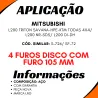 Flange Cardan (De Orelha) L200 Triton/ L200 Nr-Sds/ L200 Di-Dh 4