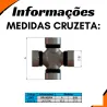 Flange Cardan (De Orelha) Hilux 3.0 Cd 4x4/ Srv 2.7 Diesel Mecanica