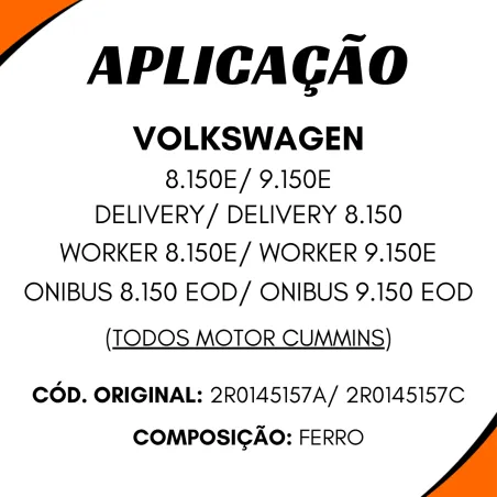 Bomba Hidráulica Volkswagen Motor Cummins