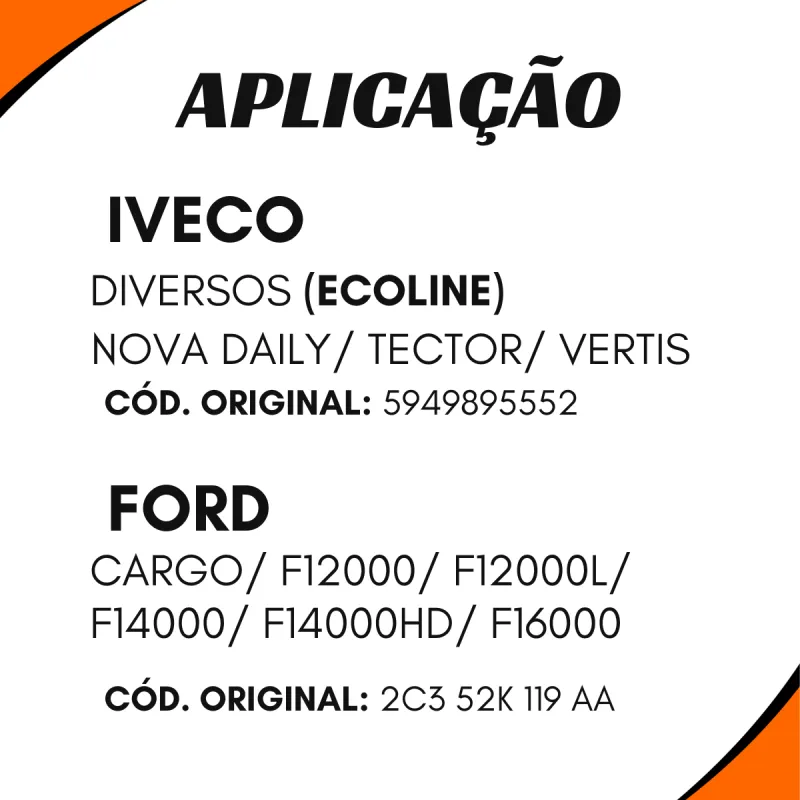 Válvula Descarga Rápida Ford 2c352k119aa Iveco 5949895552