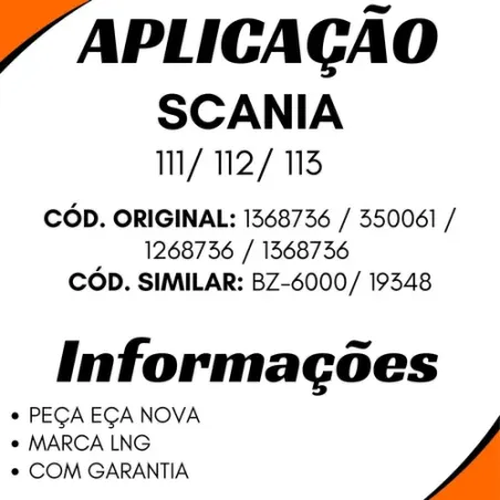 Radiador Óleo Motor Scania 111/ 112/ 113 1368736