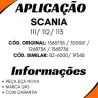 Radiador Óleo Motor Scania 111/ 112/ 113 1368736