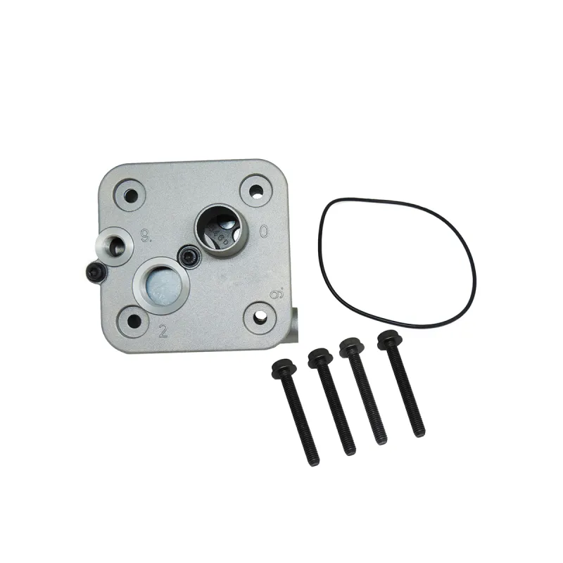 Cabecote Compressor Ar Mbb Atego/ Axor Completo (Com 6 Parafusos)