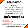 Flange Diferencial Volvo N10/ N12/ Nl10/ Nl12/ B10m/ B58 12 Furos 18