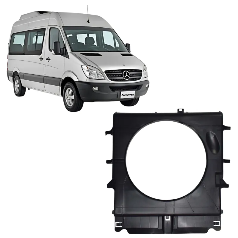 Saia Radiador Mercedes Sprinter 415/ 515 (2014...) 906.505.0855