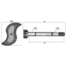 Eixo Expansores S Freio Ar Esq. Tras. Mbb L1721/ Of1721