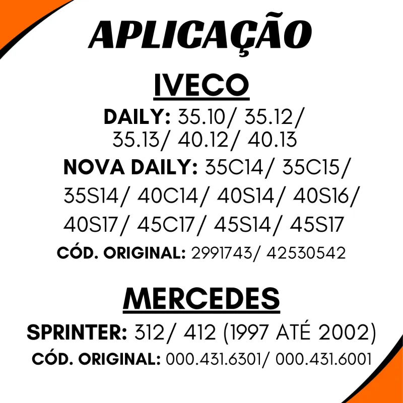 Cilindro Mestre Freio Iveco Daily 2991743/ Sprinter