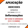 Kit 10 Parafusos Terminal Cardan Sprinter/ Cruzeta 5-160x 8 X 1 X
