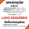 Paralama Cabine Esq. Iveco Eurotech 450e31 190e31 440e42 740e42 ...