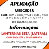 Seta Lateral Mercedes Axor Com Soquete