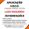 Espelho Esq. C/Desemb.Compl Stralis/ Cursor/ Tector