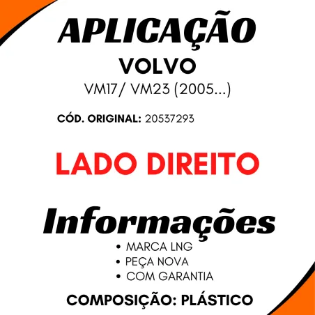 Aro Farol Princ. Dir. Volvo Vm