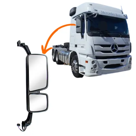 Espelho Retrov. C/Desembacador Eletr. Dir. Mercedes Actros