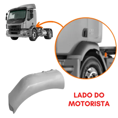 Paralama Cabine Inf. Esq. Volvo Vm