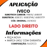 Paralama Traseiro Dir. Eurotech/ Cursor 190e31