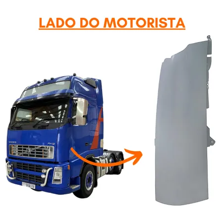 Defletor Lateral Esq. Scania Fh12 (04/07)