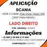 Defletor Lateral Dir. Scania Série 5 P94/ P114/ P124/ P420 (2007...)