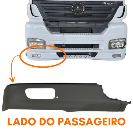 Acabamento Parachoque Mercedes Dir Axor