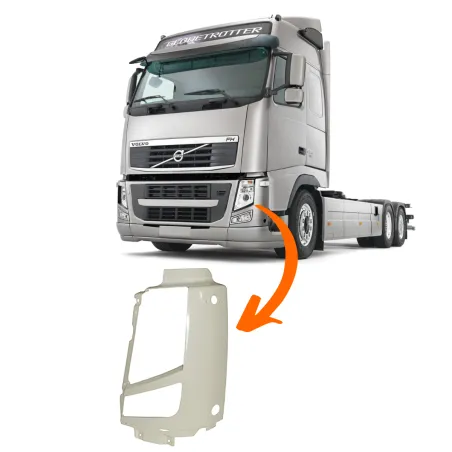 Moldura Farol Esq. Volvo Fh13 (2008..)