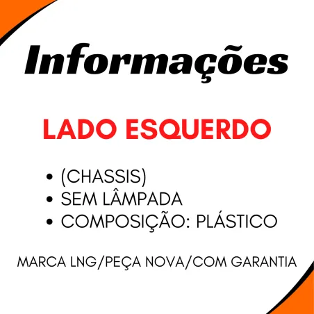 Lanterna Tras. Esq. Nova Daily 70c15/ 35s14/ 70c16/ 35c14/ 65c14g/