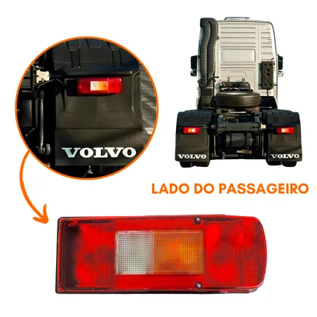 Lanterna Tras. Dir. Fh12/ Fm12/ Nh12/ Vm17/ Vm23/ Vm260/ Vm310
