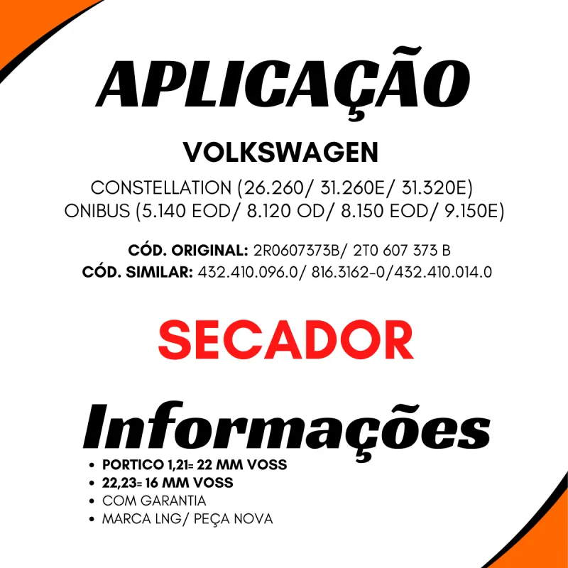 Válvula Apu Vw 5.140eod- 8.120od- 8.150eod- 9150eod- 26.260e...