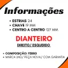 Catraca Freio Manual Diant. Dir./Esq.24 Estrias 127mm Vw 2rd607055b