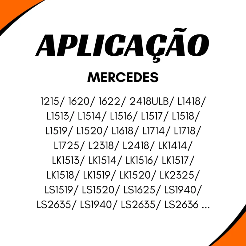 Cuica Freio Tristop Mercedes Of1618 A 1620/ 16 X 24 Tipo F