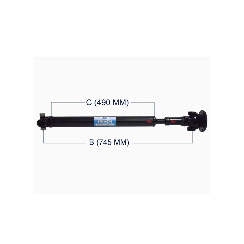 Cardan Completo Ranger Cabine Dupla 4x4 1l544a376xa