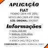 Caixa Direção Manual. Fiorino (2014a2016) Novo Uno (2010a2016)