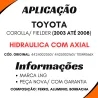 Caixa Direção Hidr. Corolla 06a08 Com Axial