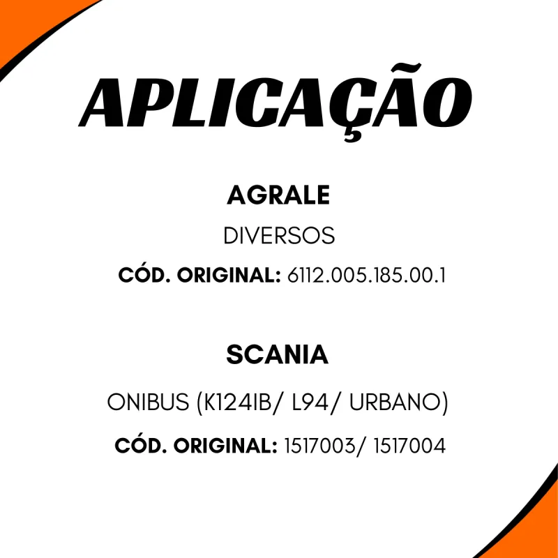 Grampo Pastilha Freio Mbb Todas As Pinças Knorr C/Pino E Cupilha