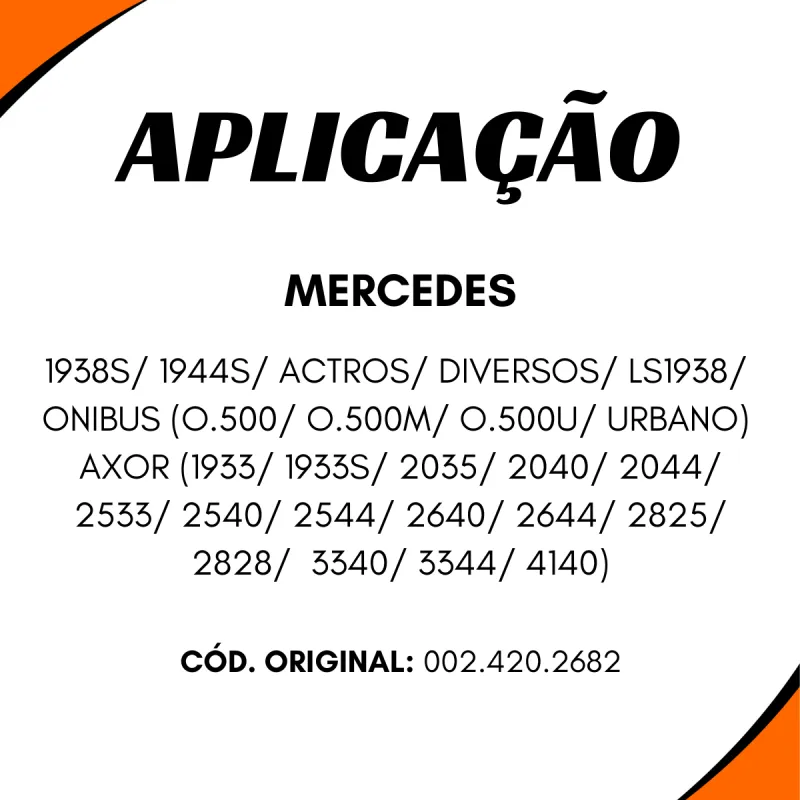 Grampo Pastilha Freio Mbb Todas As Pinças Knorr C/Pino E Cupilha