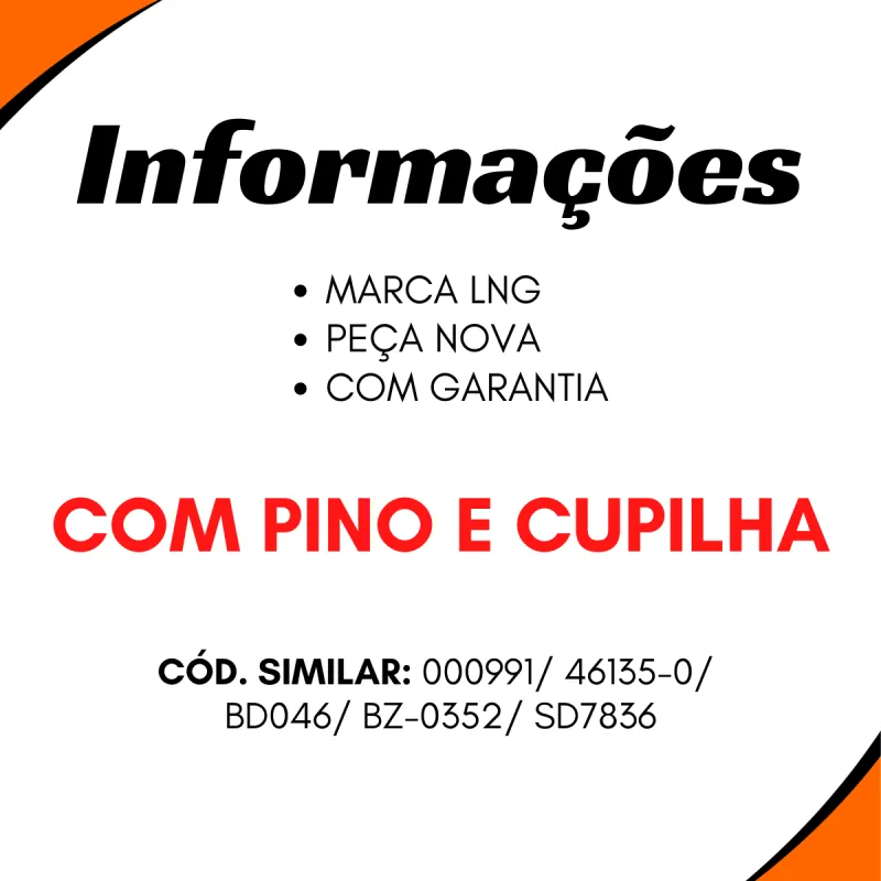 Grampo Pastilha Freio Mbb Todas As Pinças Knorr C/Pino E Cupilha