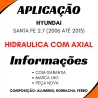 Caixa Direção Hyundai Santa Fe 2.7 (06/13)