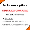 Caixa Direção Hidr. Ideia/ Palio/ Siena/ Strada C/ Axial