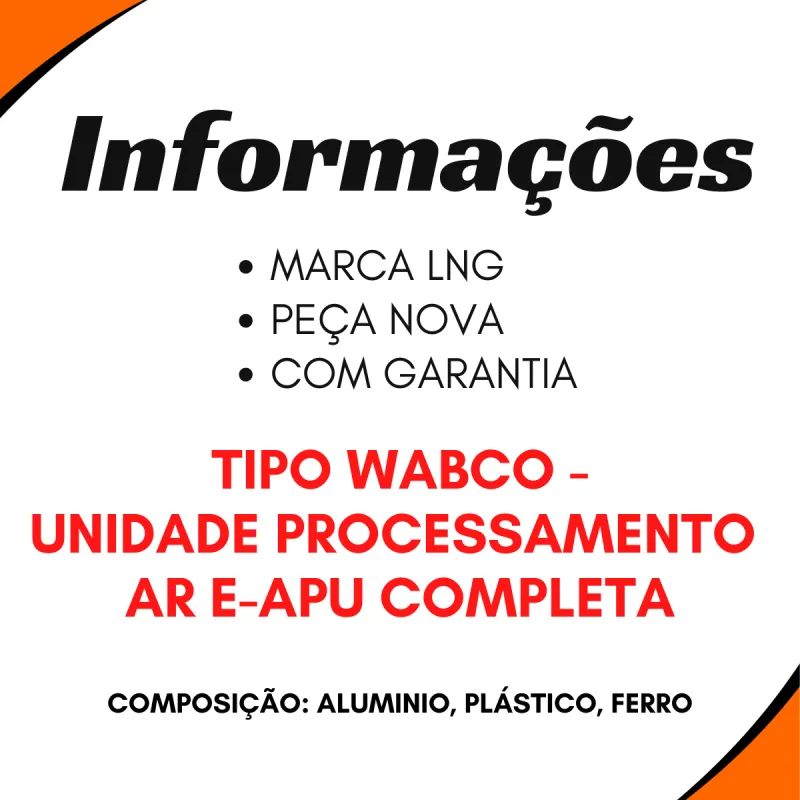 Válvula Apu Scania F230- F270- F310- G340- G380- G420- G440- G470-