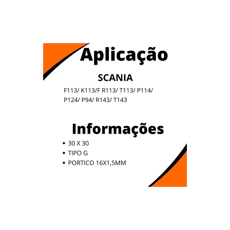 Cuica Freio Tristop Scania F113/ K113/F R113/ T113/ P114/ P124/ P94/