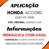 Caixa Direção Hidr. Accord (2003 A 2008) (53601sda-A04)